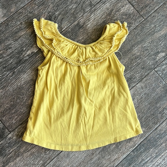 Old navy yellow ruffle top - Picture 5 of 5